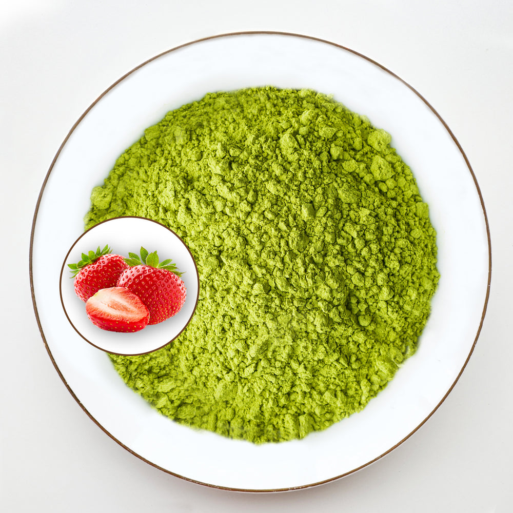 Strawberry Flavored Matcha | Biological