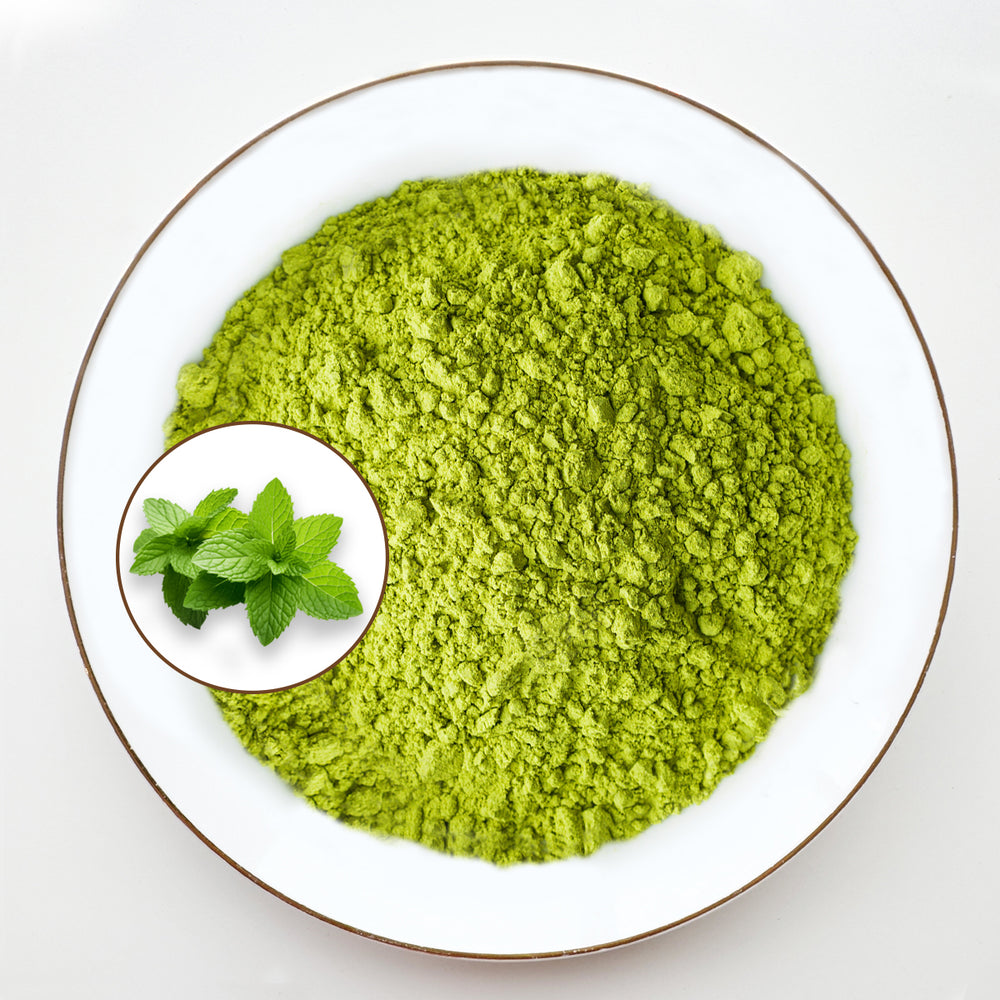 Matcha aromatisé à la menthe | Biologique