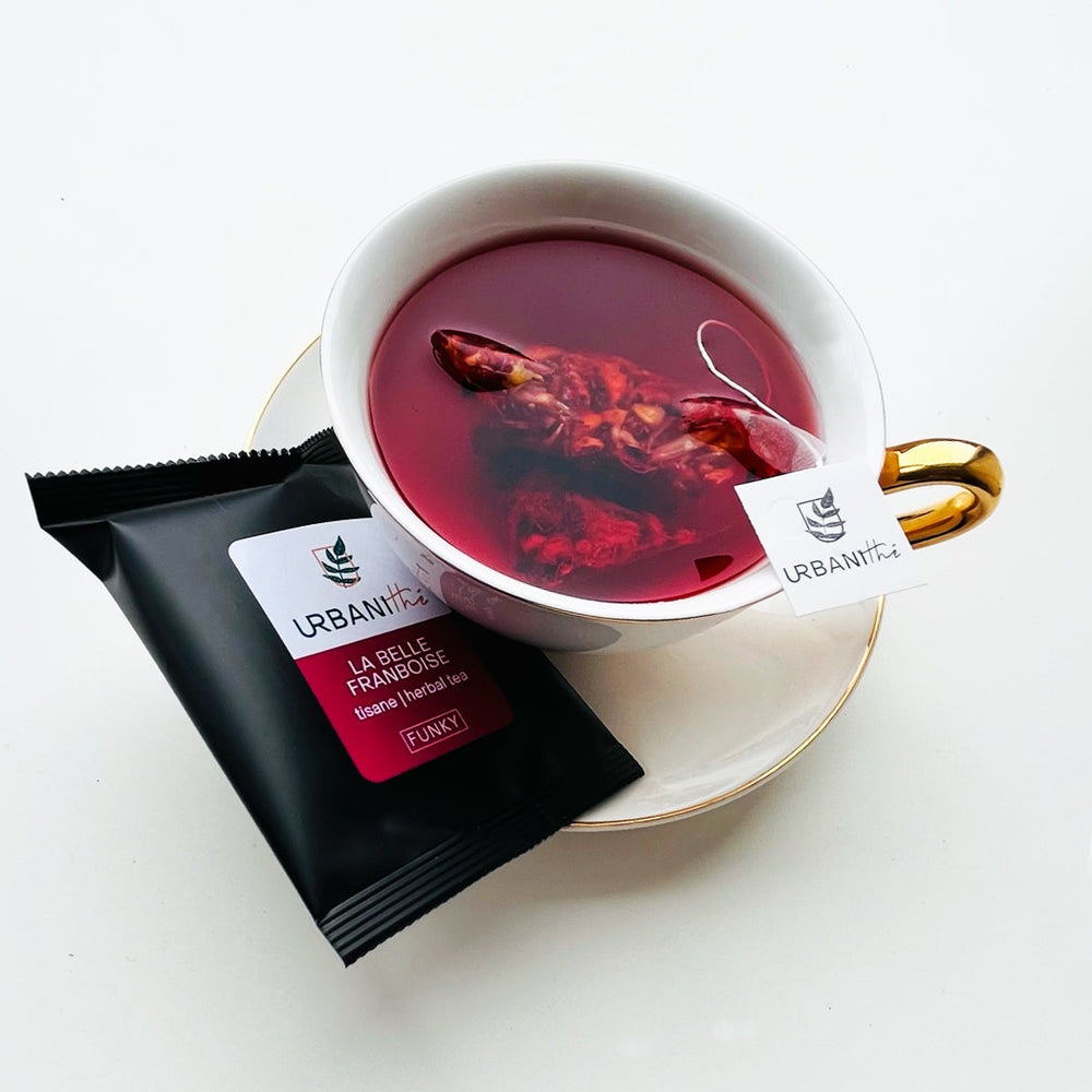 
                  
                    The beautiful raspberry | Fruity herbal tea (bag)
                  
                