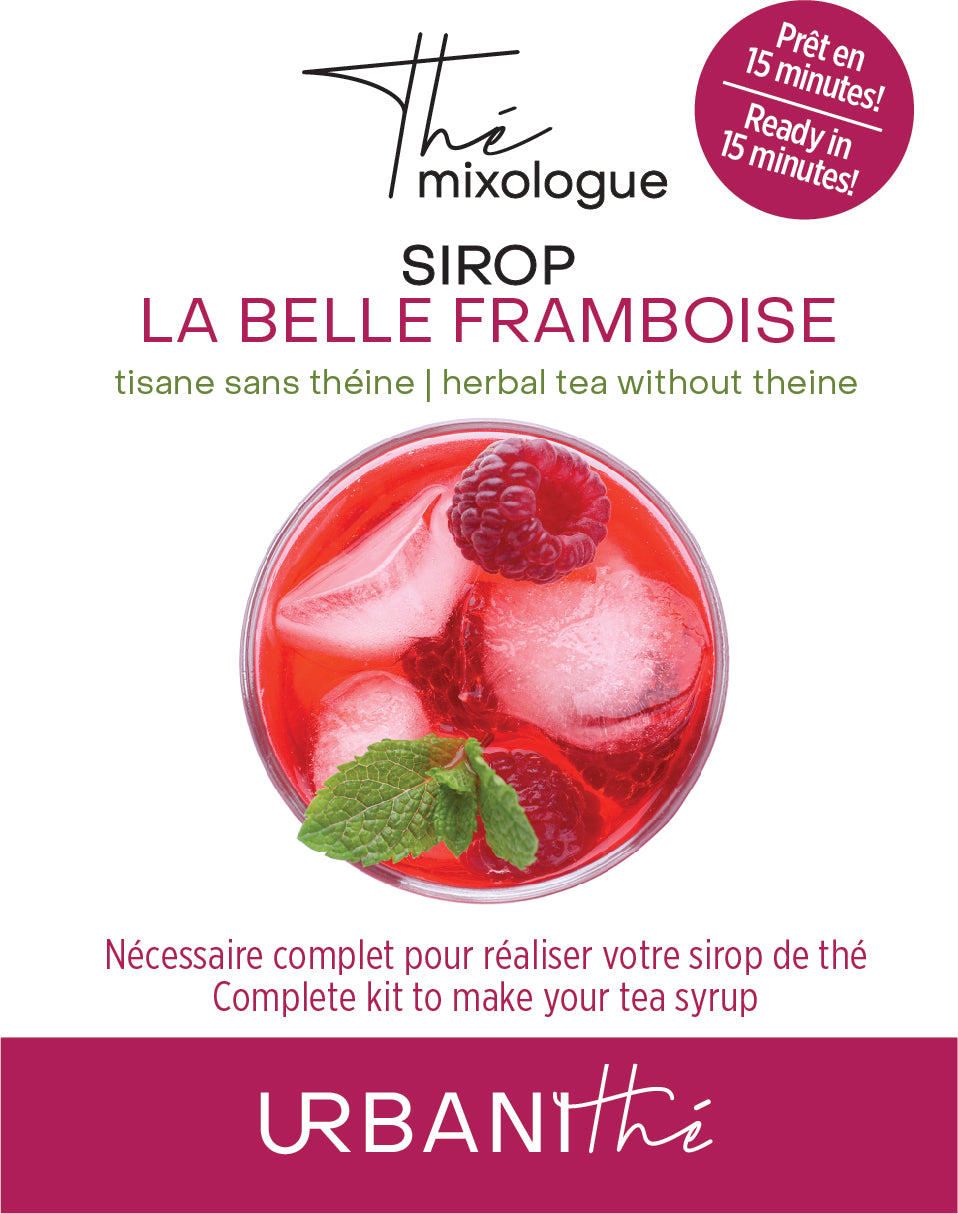La Belle Framboise tea syrup