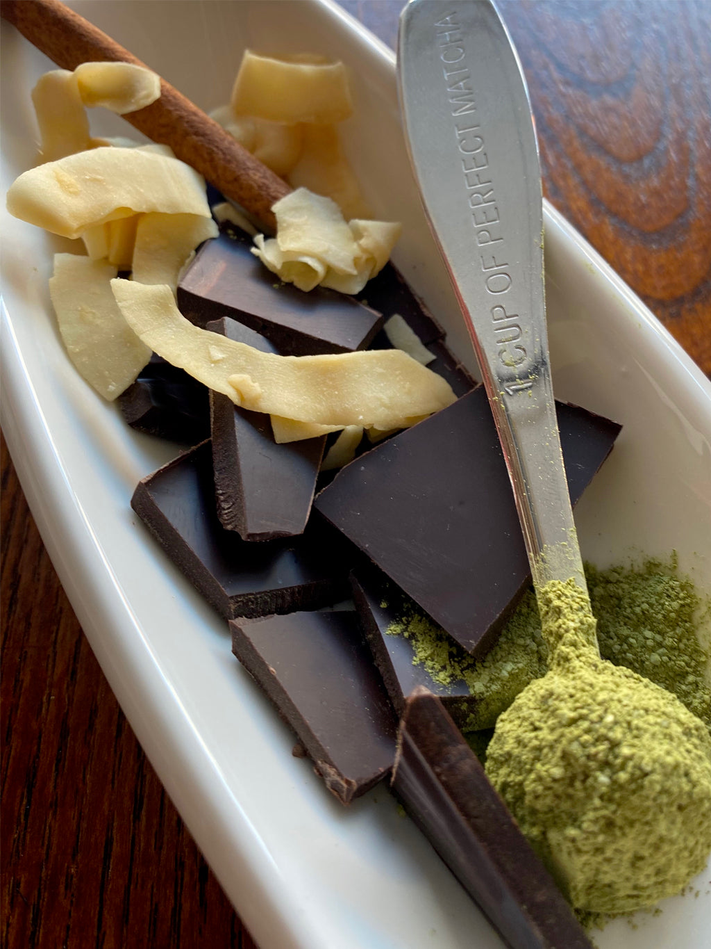 
                  
                    Coconut-chocochai flavored matcha | Biological
                  
                