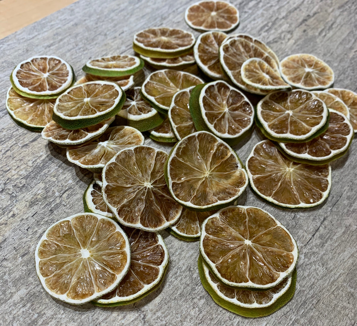 
                  
                    Dehydrated limes
                  
                