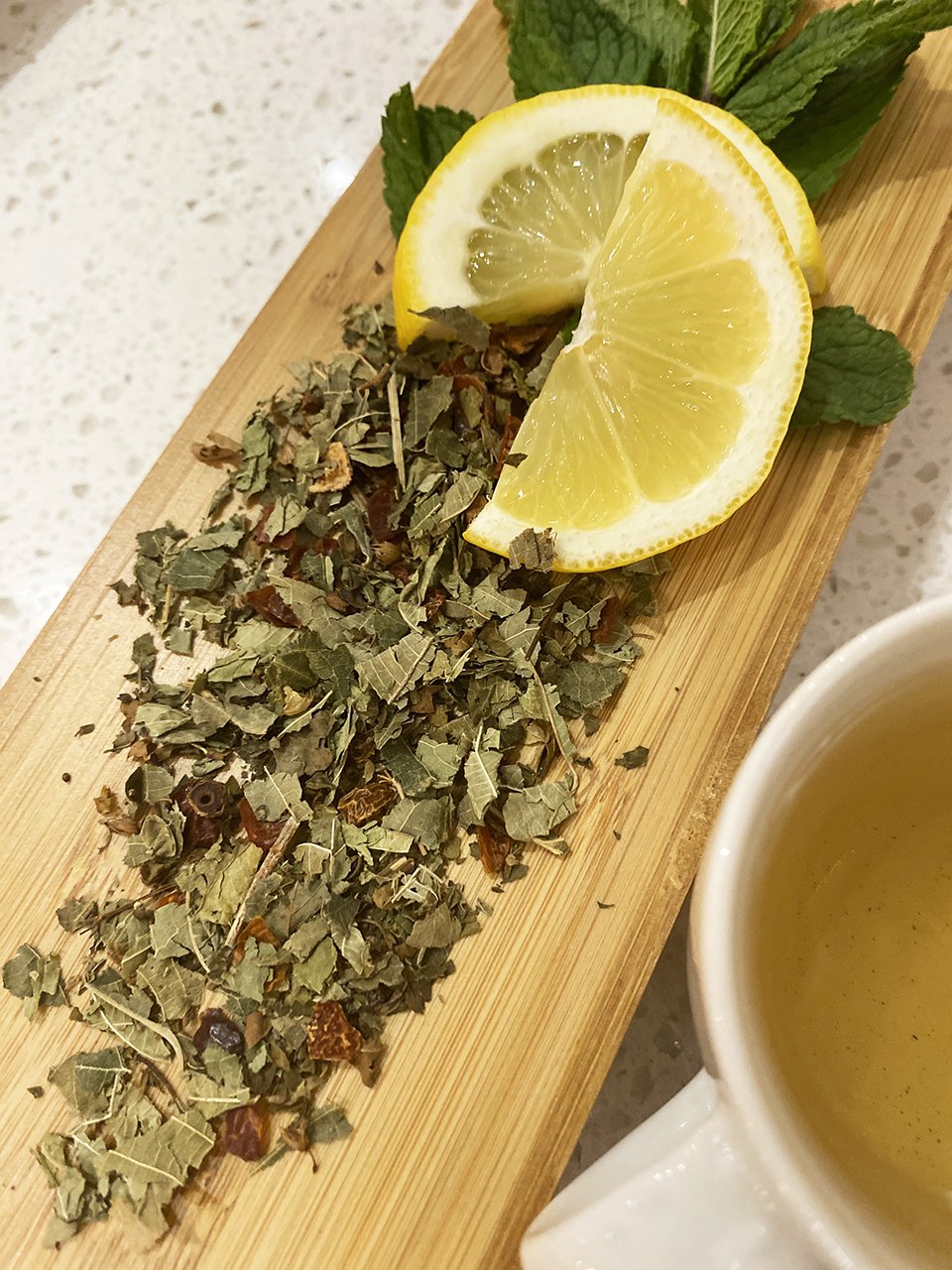Digestion - Lime mint herbal tea